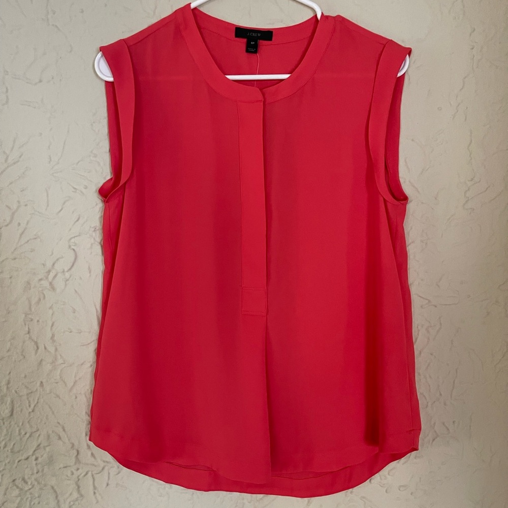 J Crew Buttoned Tank
